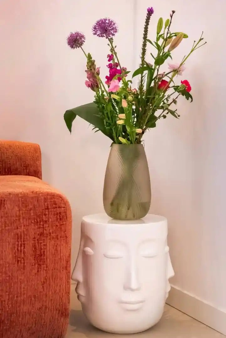 CHRISTY white side table