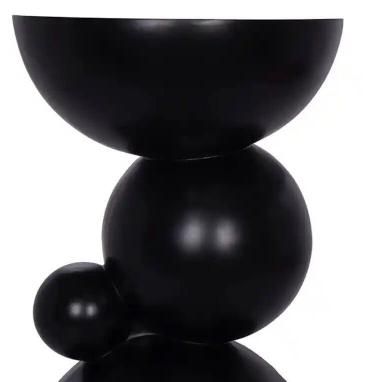 JING black side table