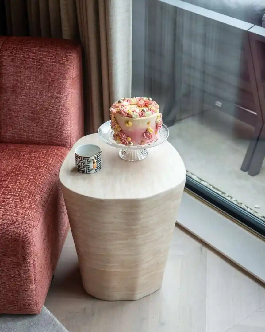 Beistelltisch FICTUS beige