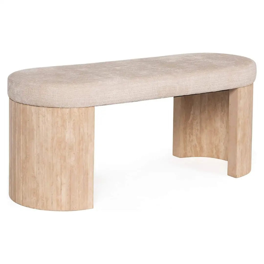 GALLICE Bench Beige