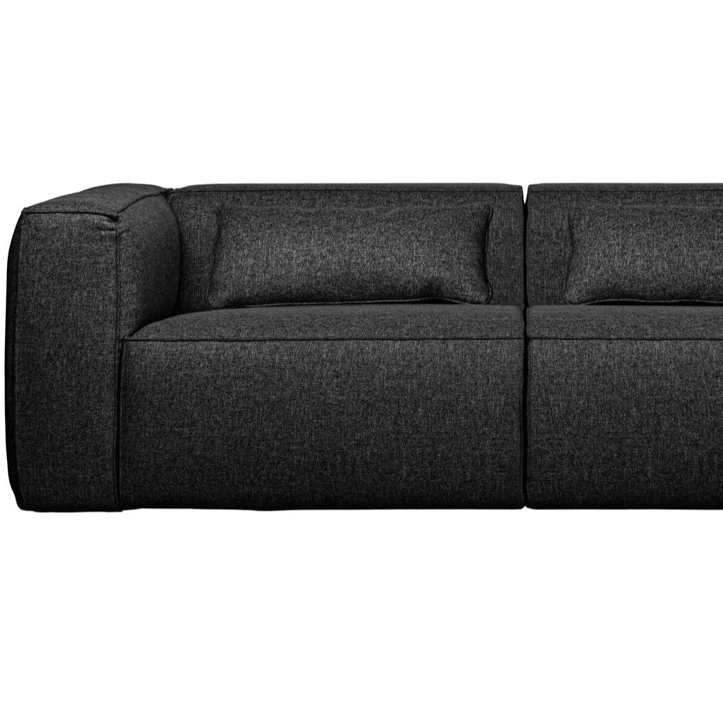 3.5-person sofa with bean gray pads