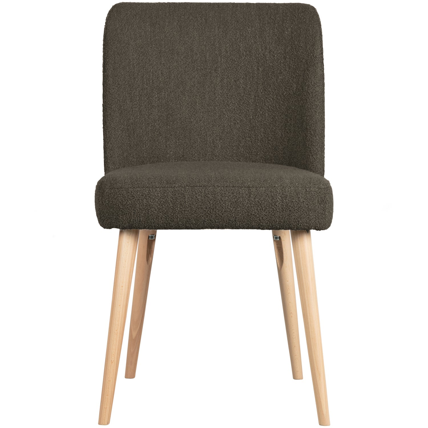 Stuhl FORCE braunes Bouclé