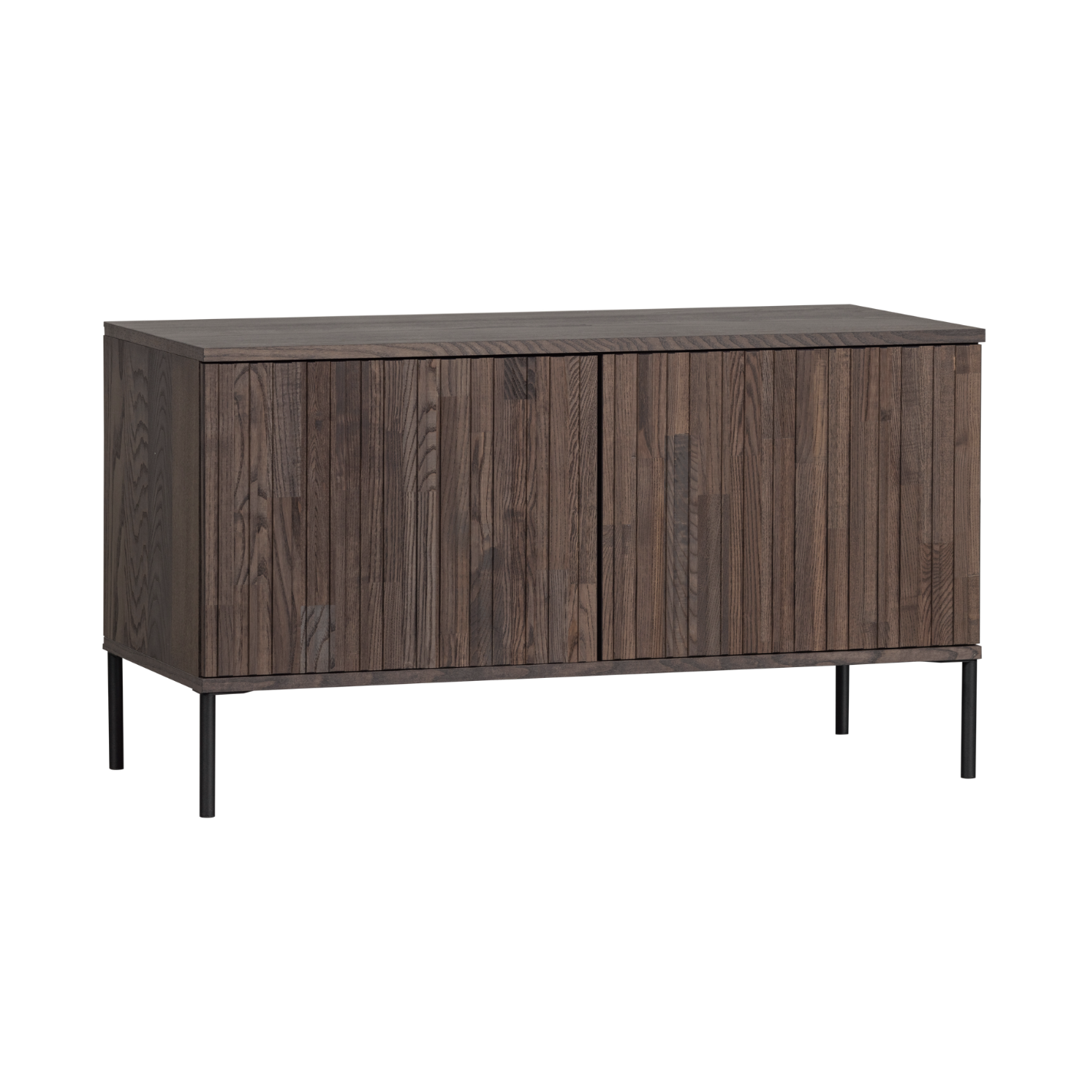 NEW GRAVURE TV Cabinet dark brown ash veneer
