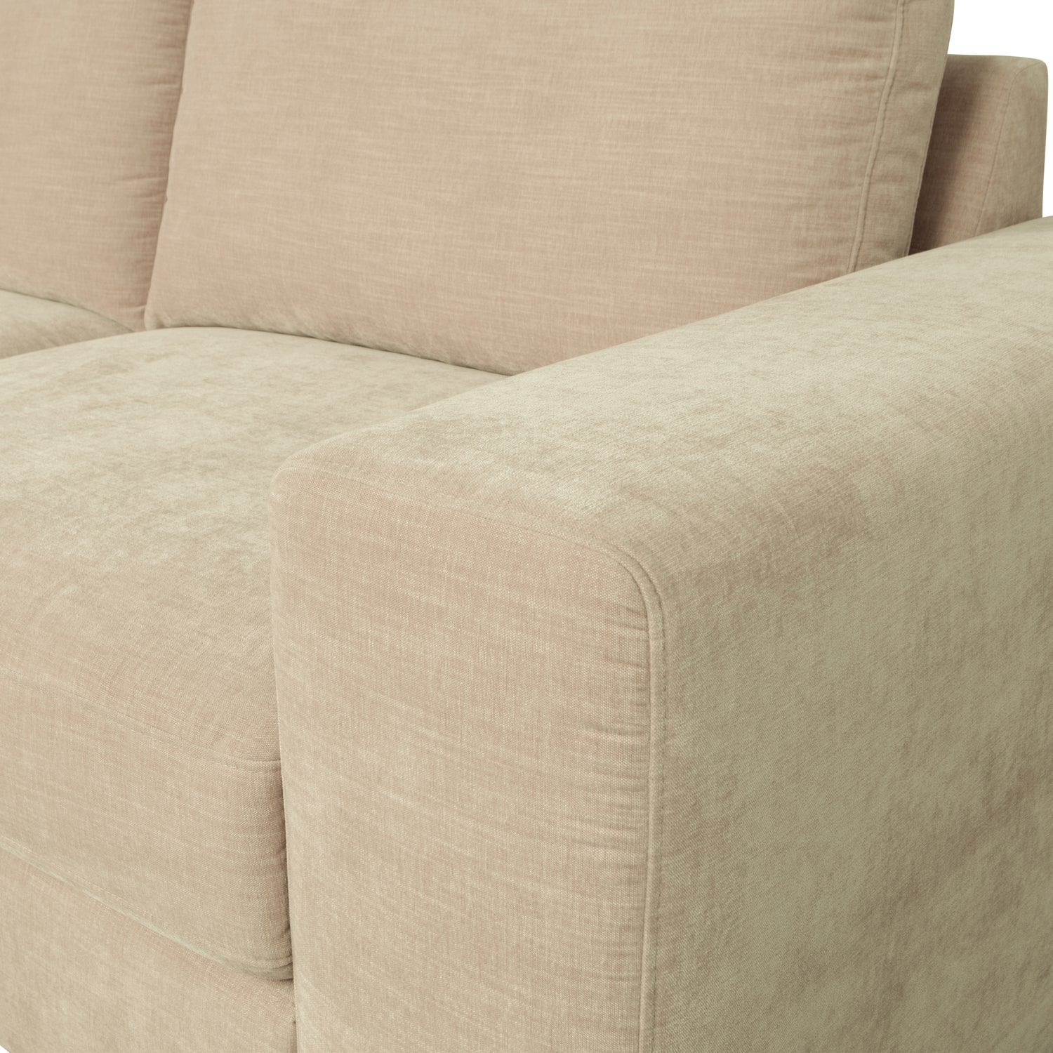 Sofa FAMILY - Endelement rechts sandfarben