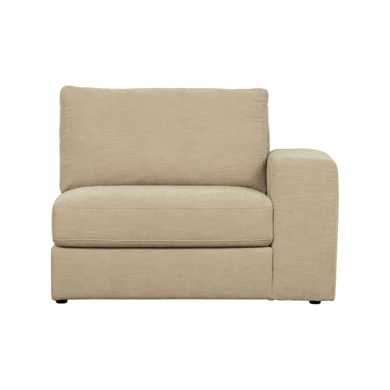 Sofa FAMILY - Endelement rechts sandfarben