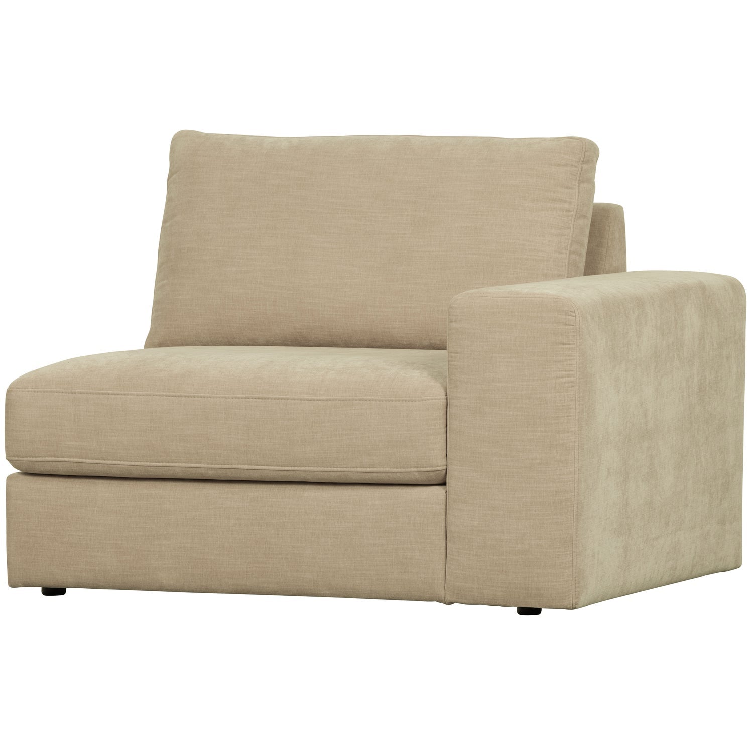 Sofa FAMILY - Endelement rechts sandfarben