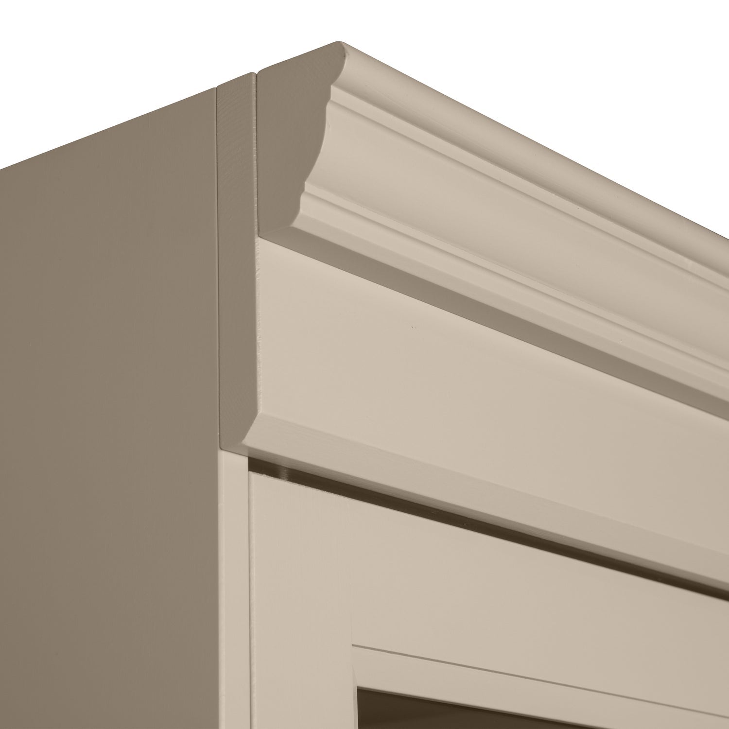 Witryne CHOW grau-beige