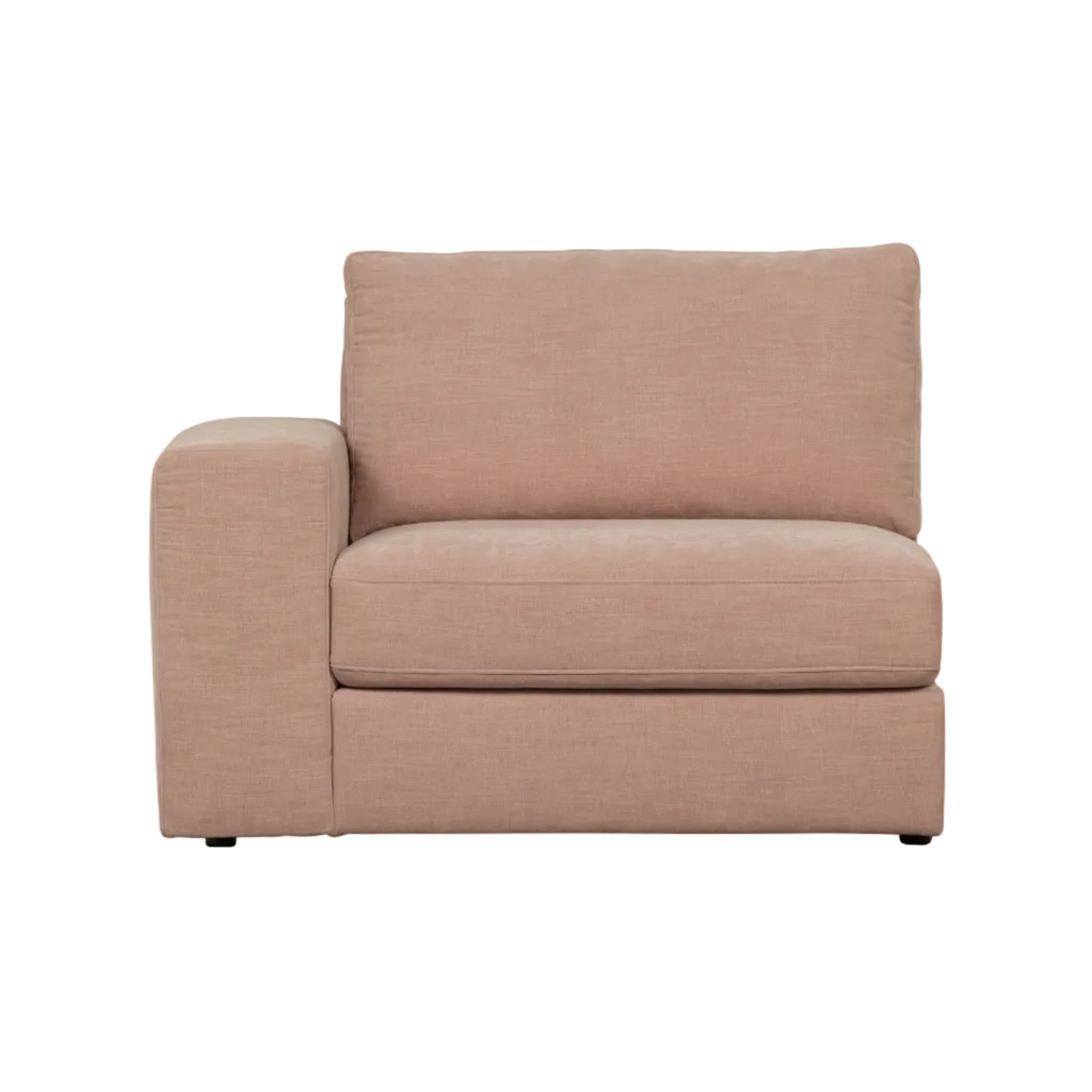 Sofa FAMILY - Endmodul links rosa