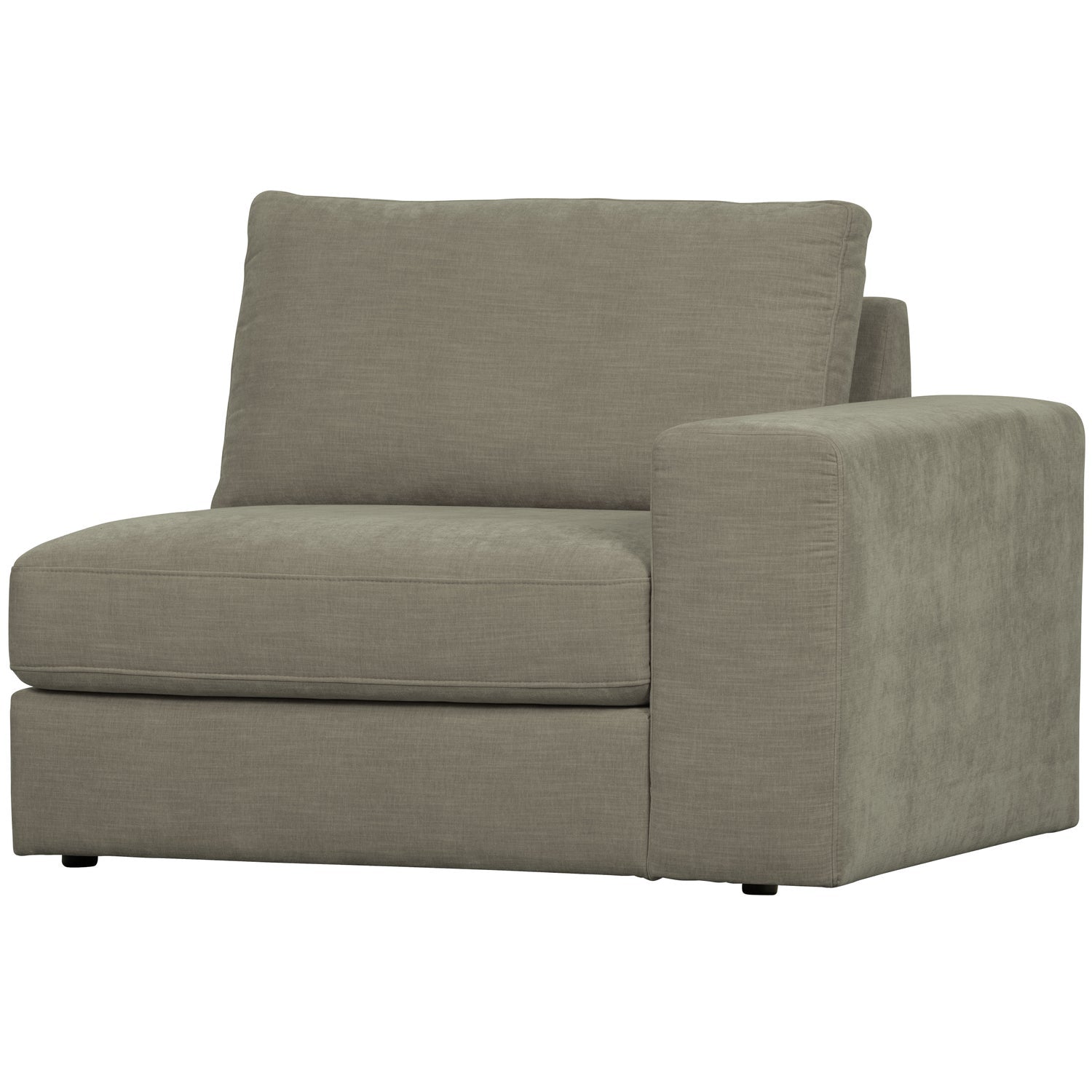 Sofa FAMILY - Endmodul rechts warmes Grau