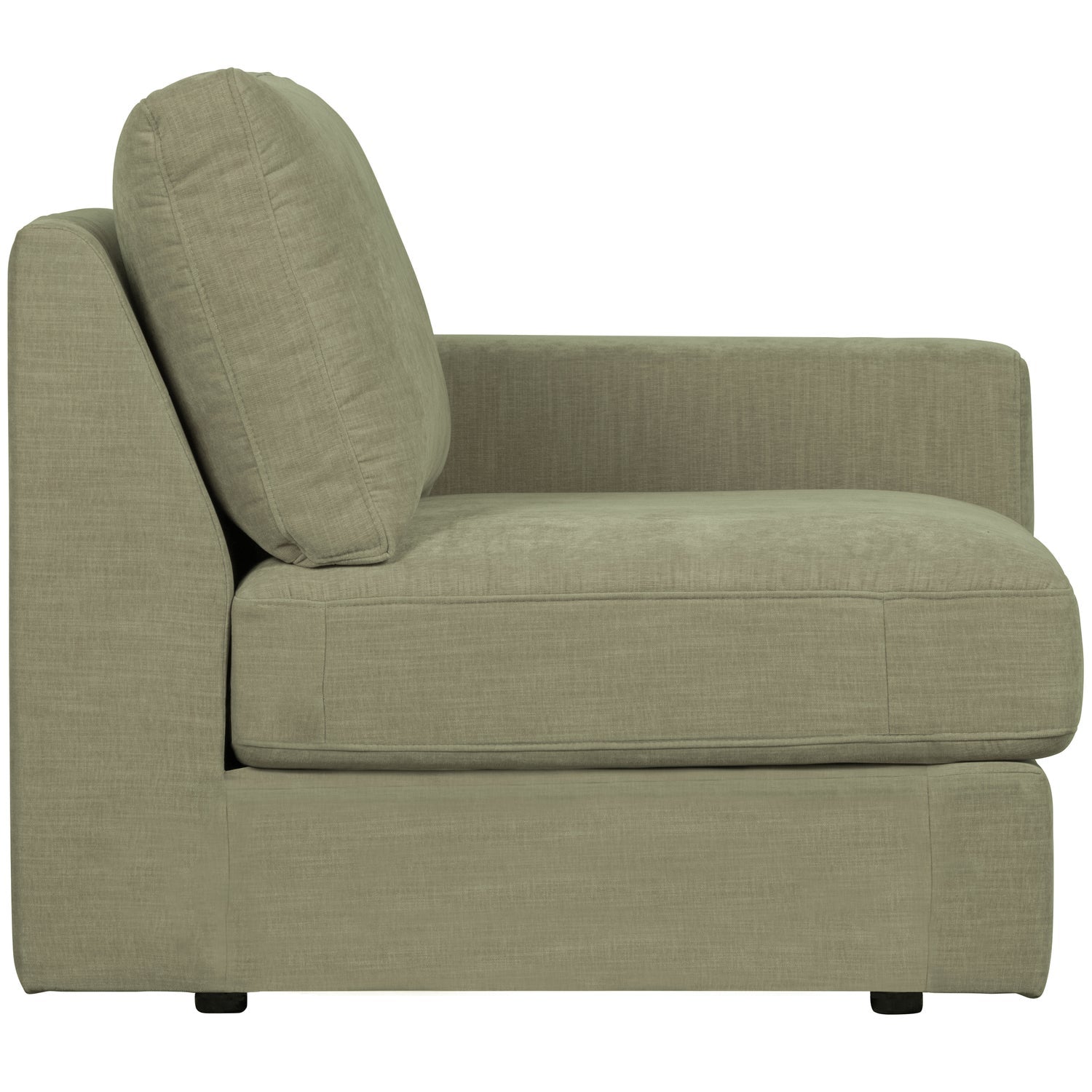 Sofa FAMILY - right-side end module green