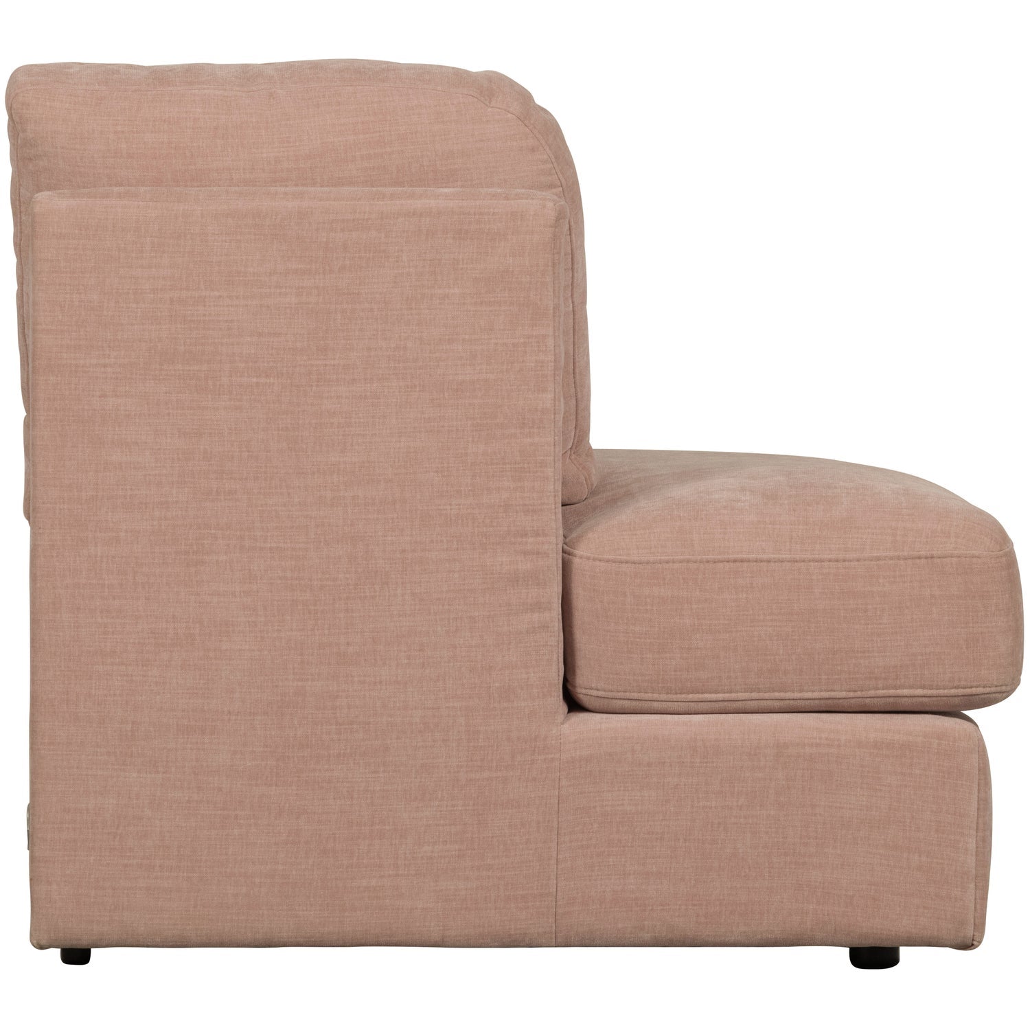 Sofa FAMILY - offenes Modul linksseitig rosa
