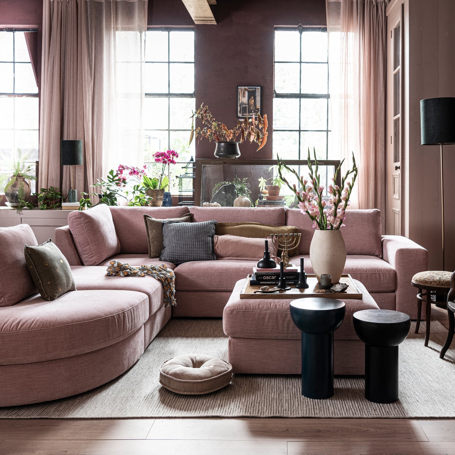 FAMILY pouf pink