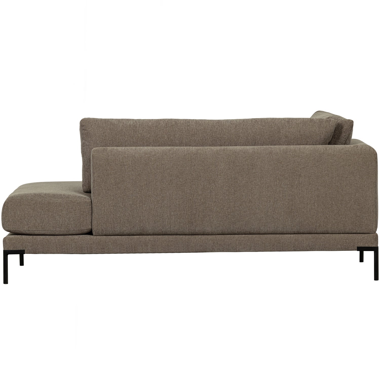Szezlong links COUPLE taupe