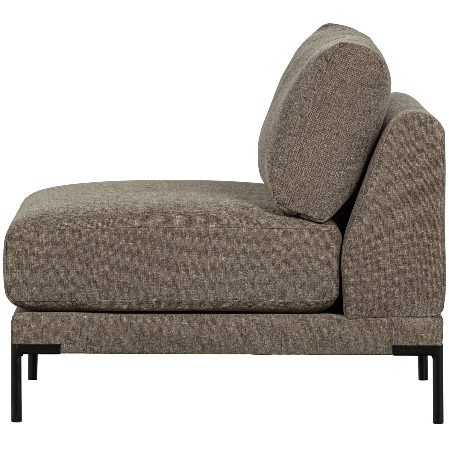 Sessel / Modul COUPLE taupe [Amelia]