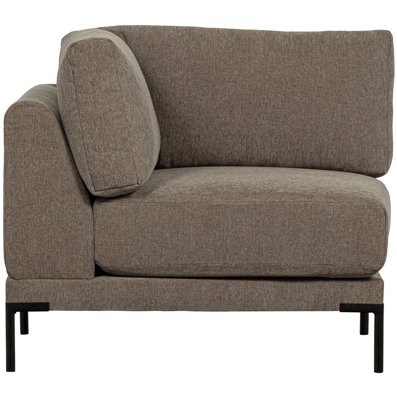 Sofa COUPLE - Eckmodul taupe