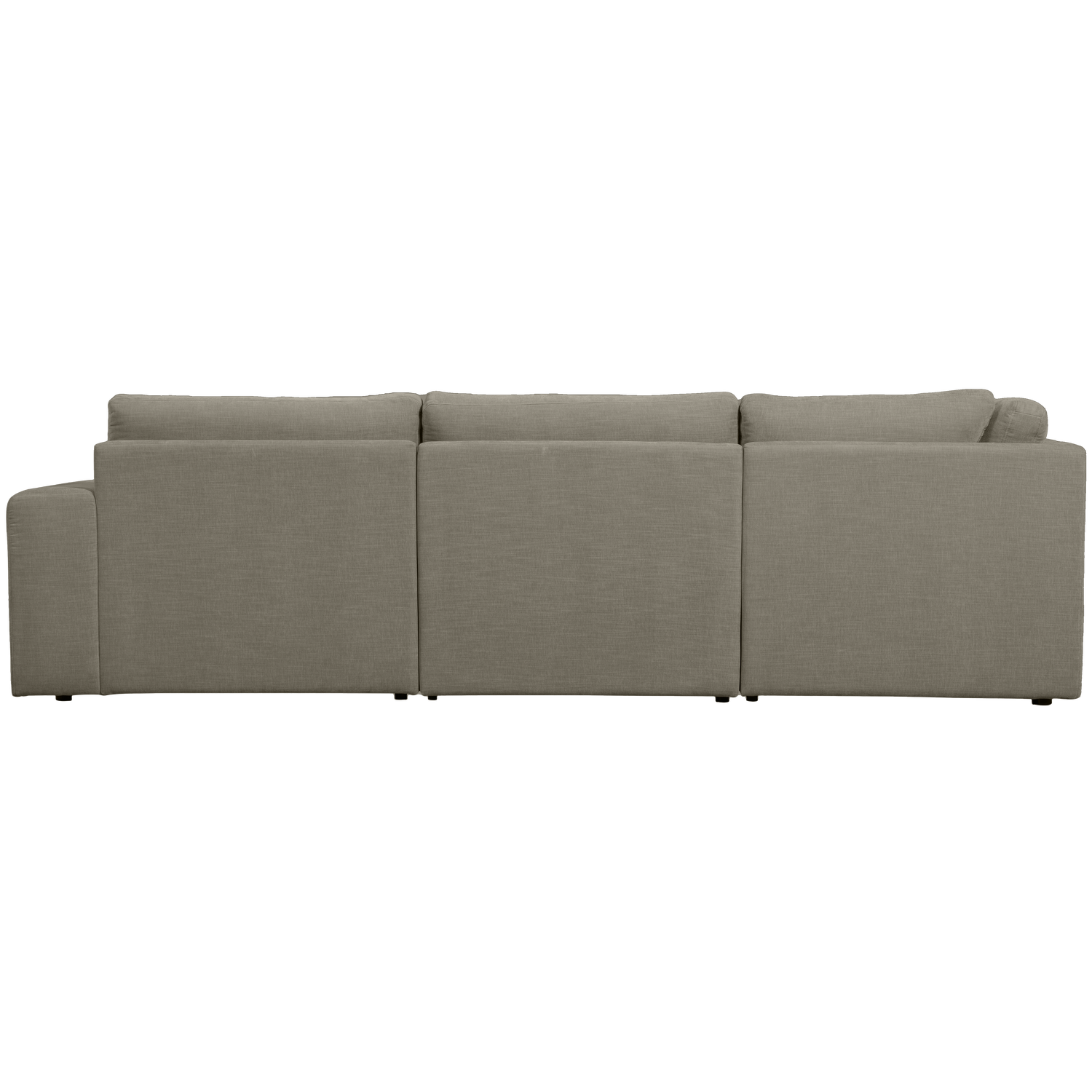 Ecksofa FAMILY links, warmes Grau