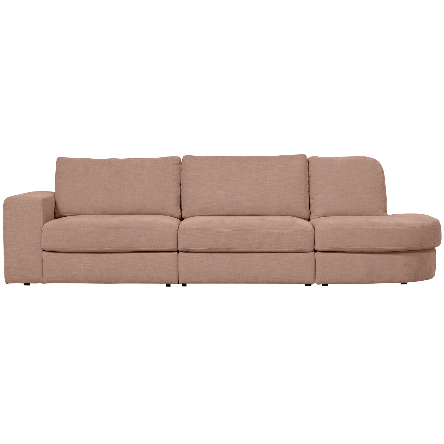 Sofa offene rechte Seite FAMILY rosa