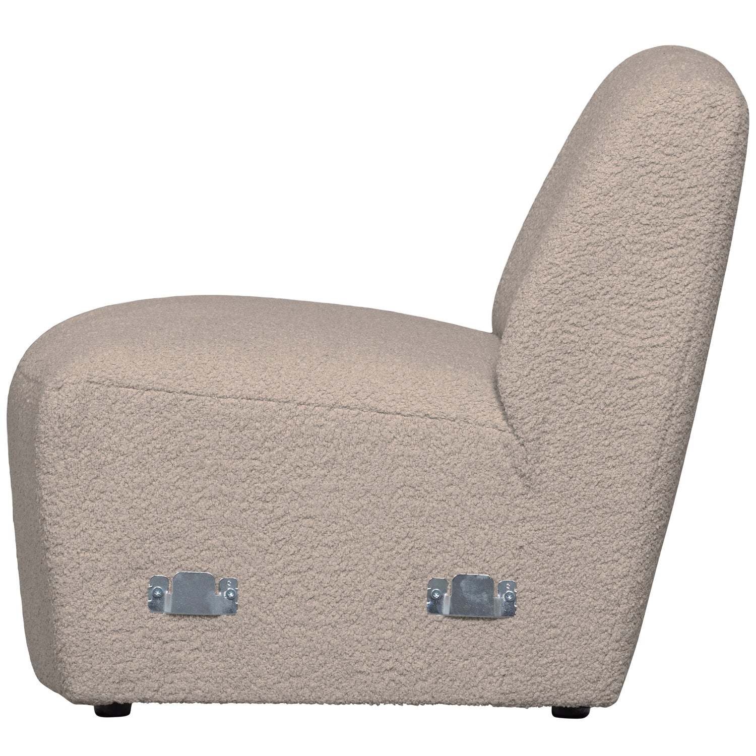 Modulares Sofa COCO - sandfarbener Boucle-Element