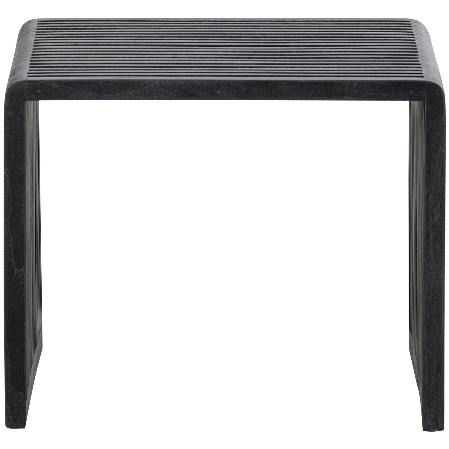 Willa table set black recycled wood