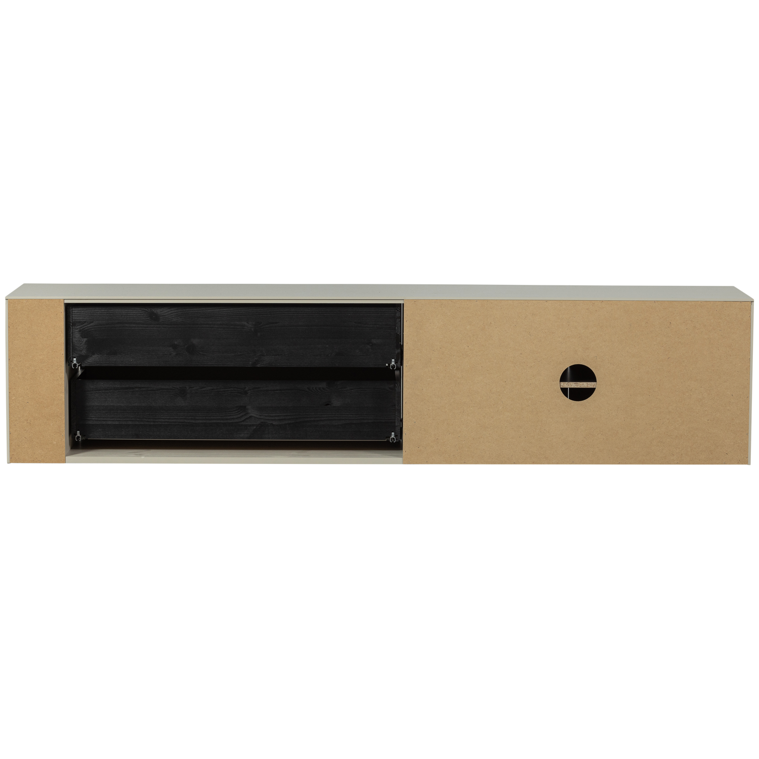 Fernsehschrank SETTLE grau-beige