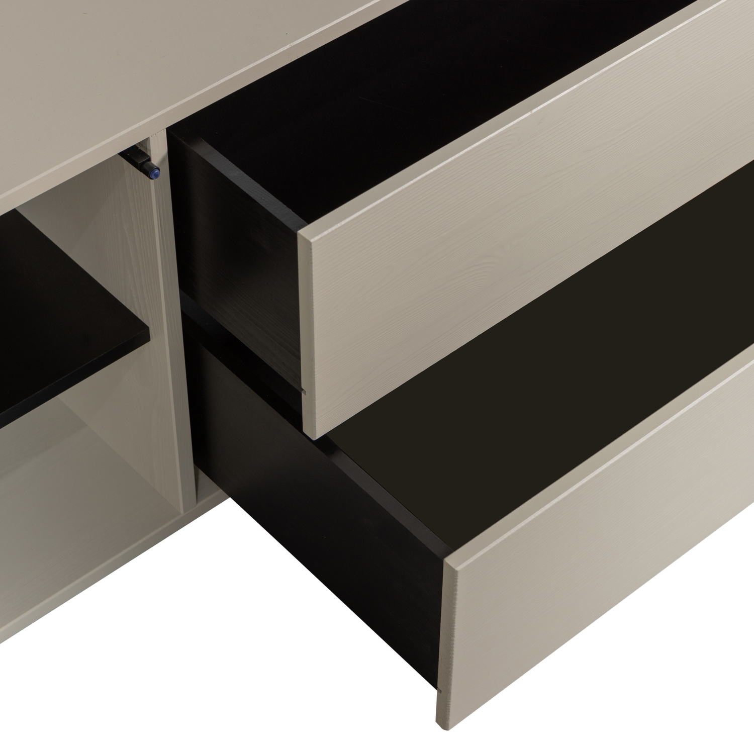 Fernsehschrank SETTLE grau-beige