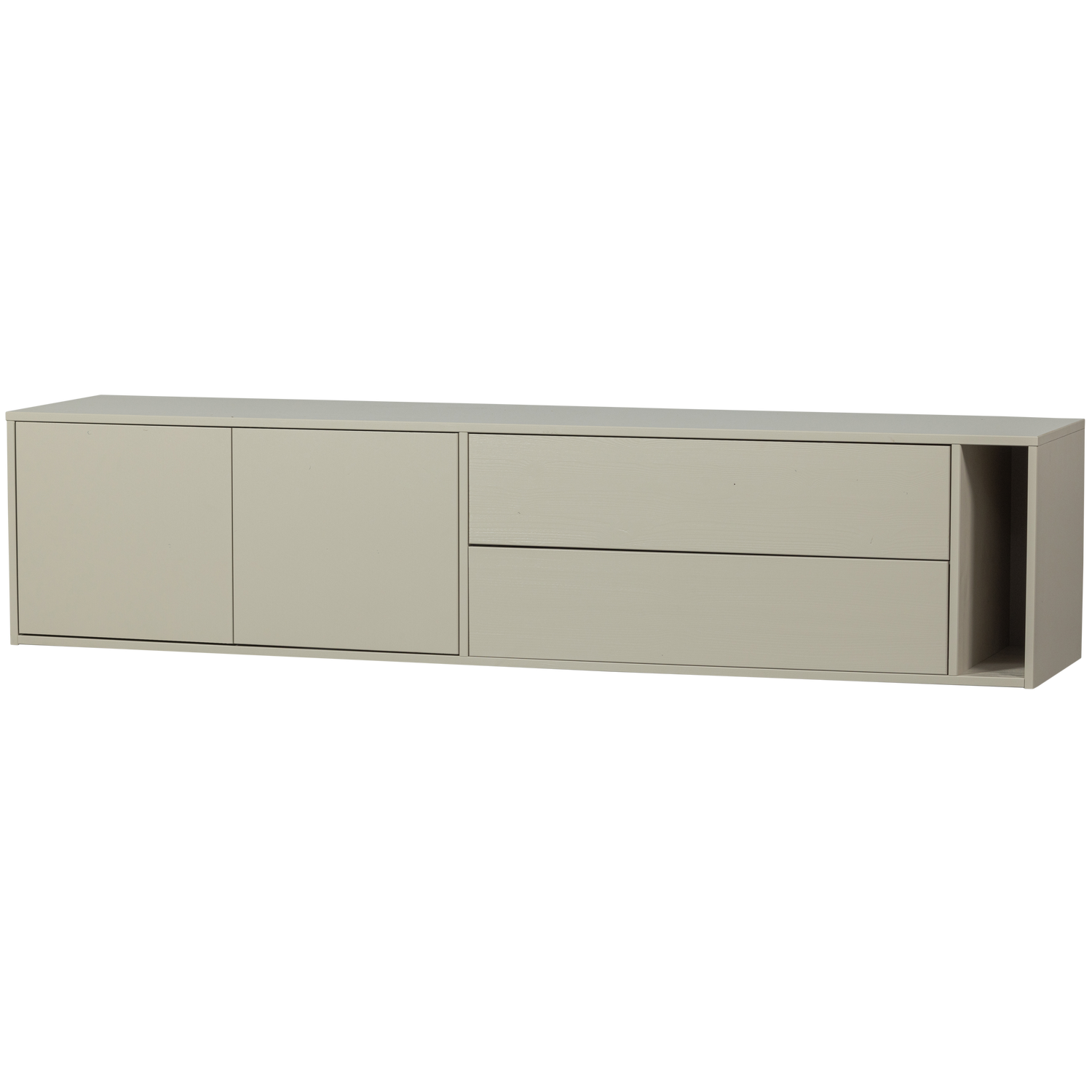 Fernsehschrank SETTLE grau-beige