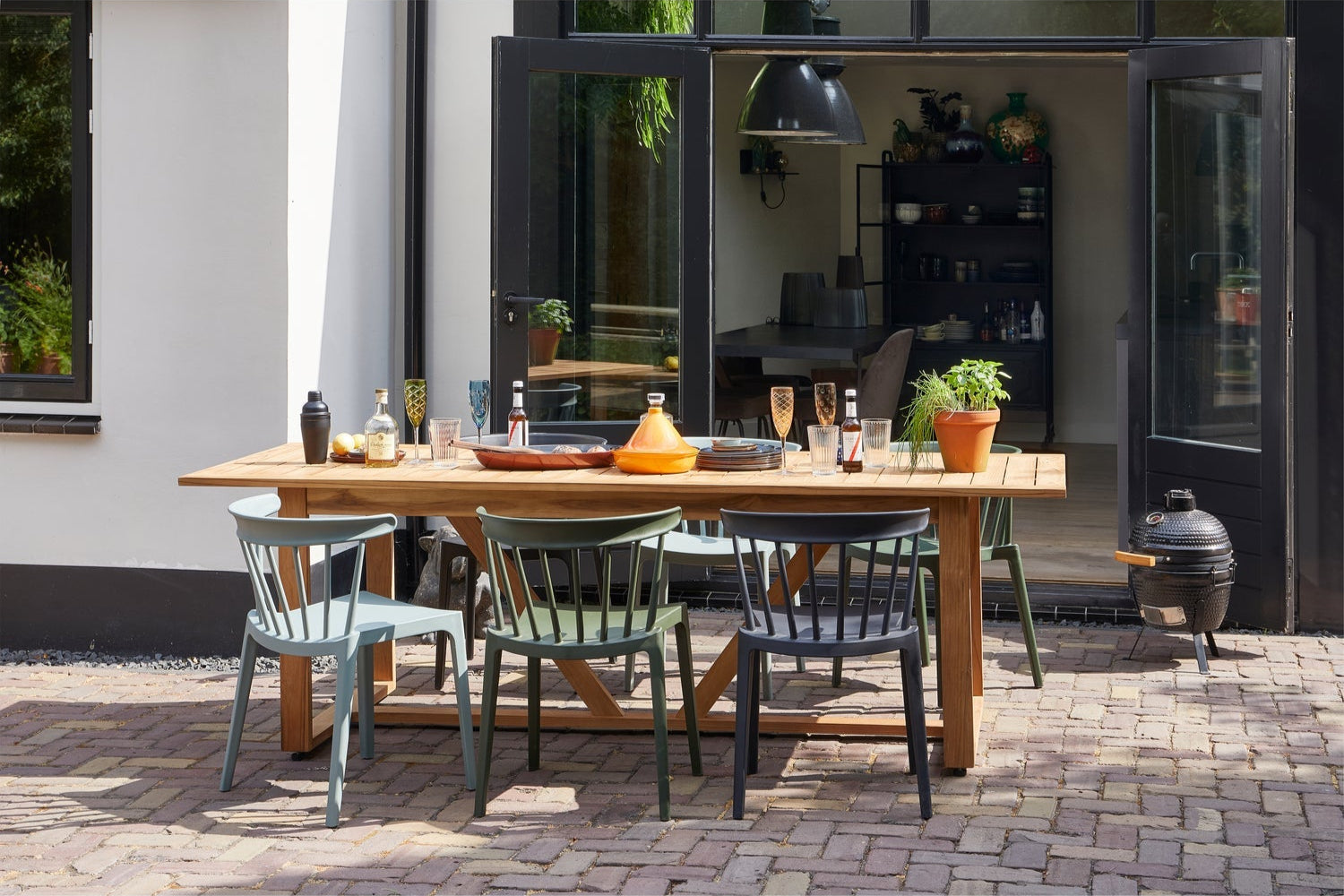 Gartentisch Biber Teakholz Holz