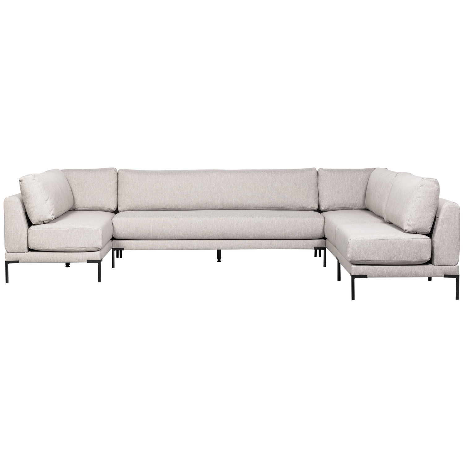 Szezlong links COUPLE DINING BENCH hellgrau