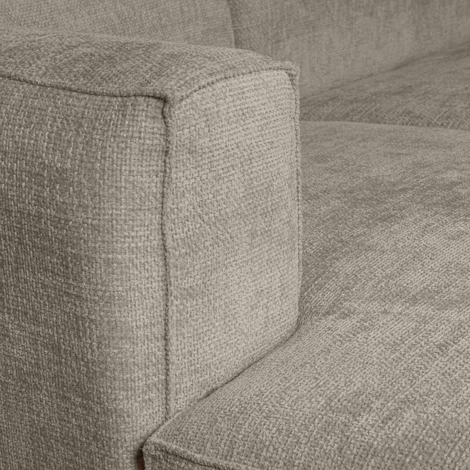 Links -Hand -Eckbean Beige Melange