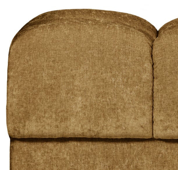 Pouf ZWEITES DATE honigfarben