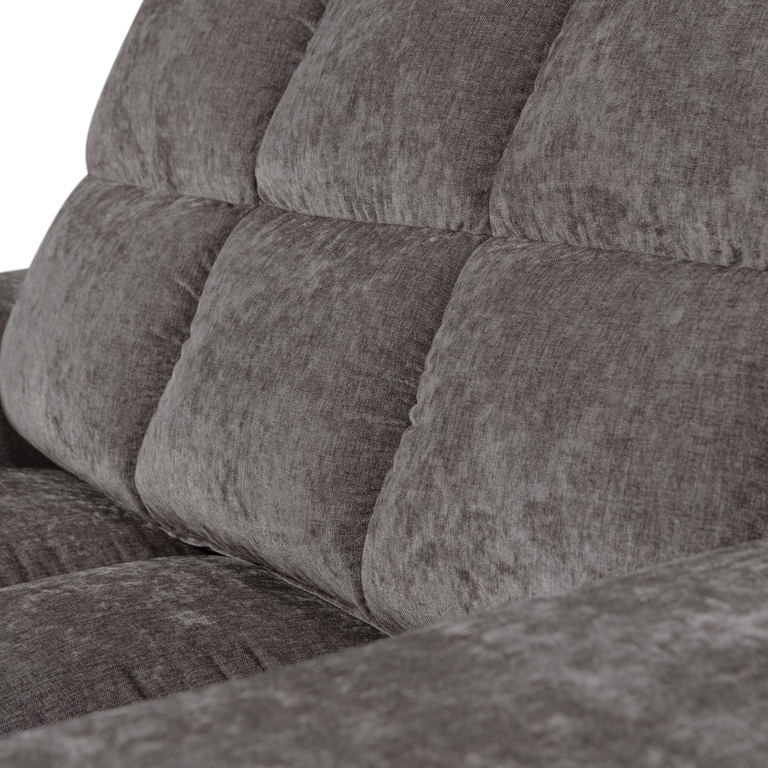Sofa loveseat SECOND DATE mysi szary – Woood