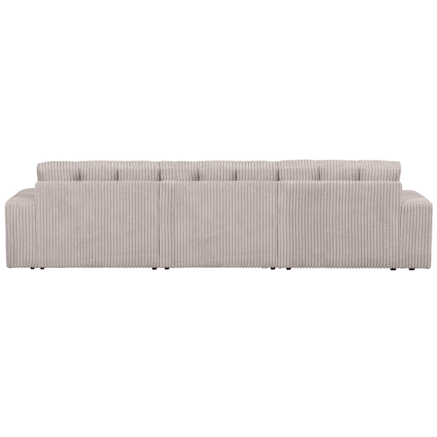 Second date 3-person sofa cream corduroy