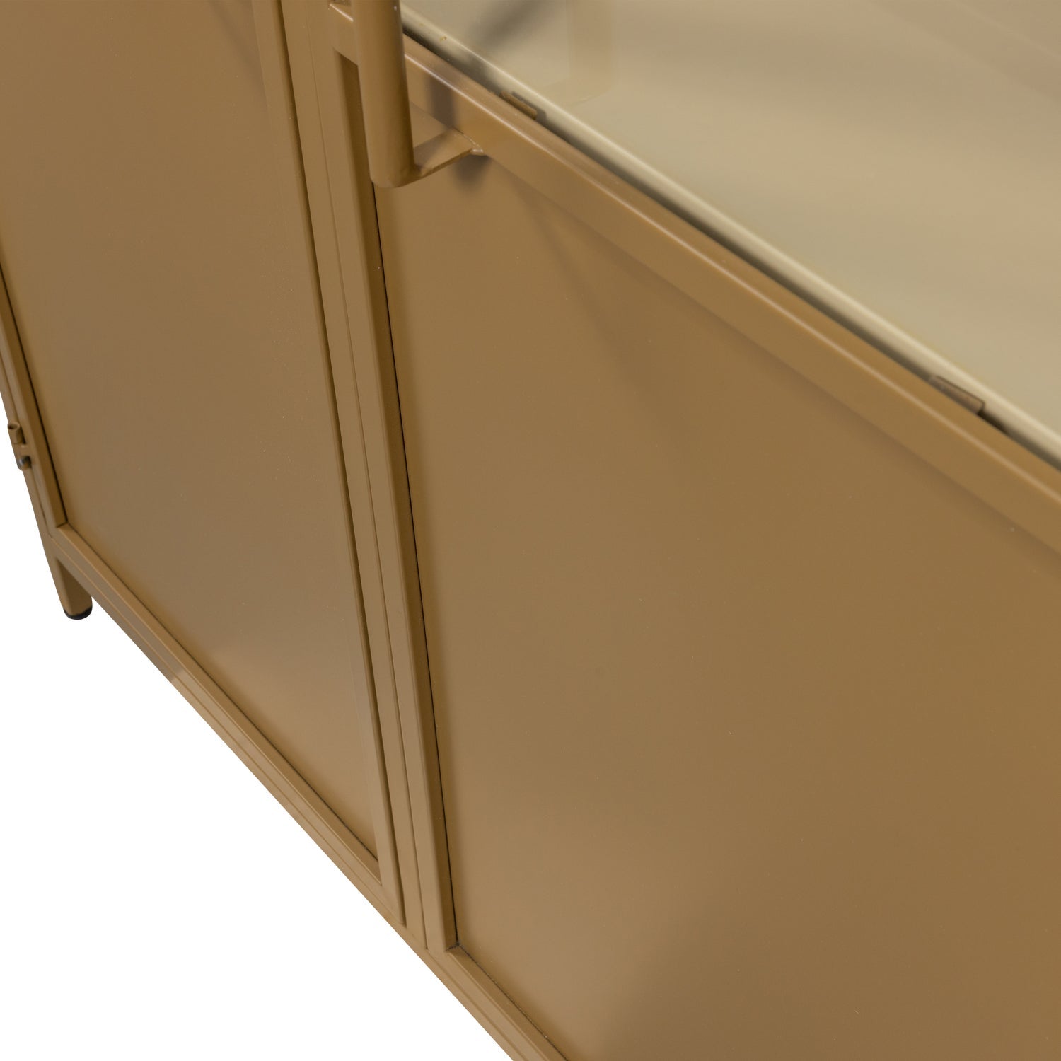 2-door display cabinet EXHIBIT honey