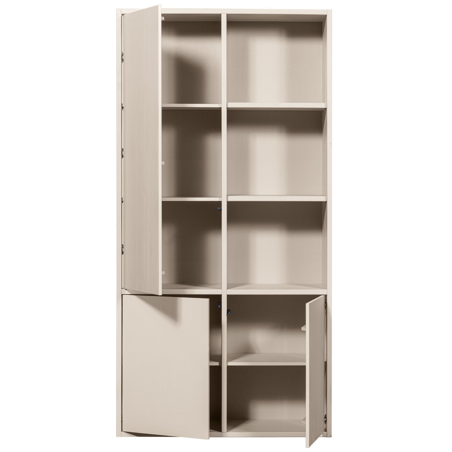 MEREL cream cabinet shelf