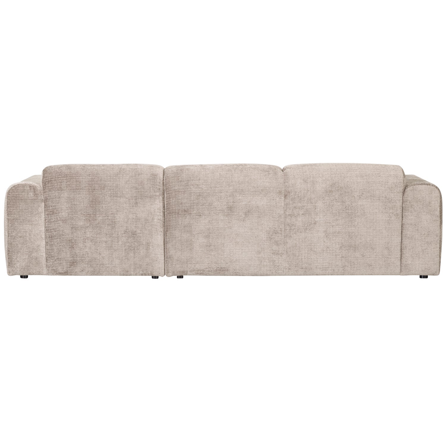 Right-facing modular CLOUD corner sofa in beige