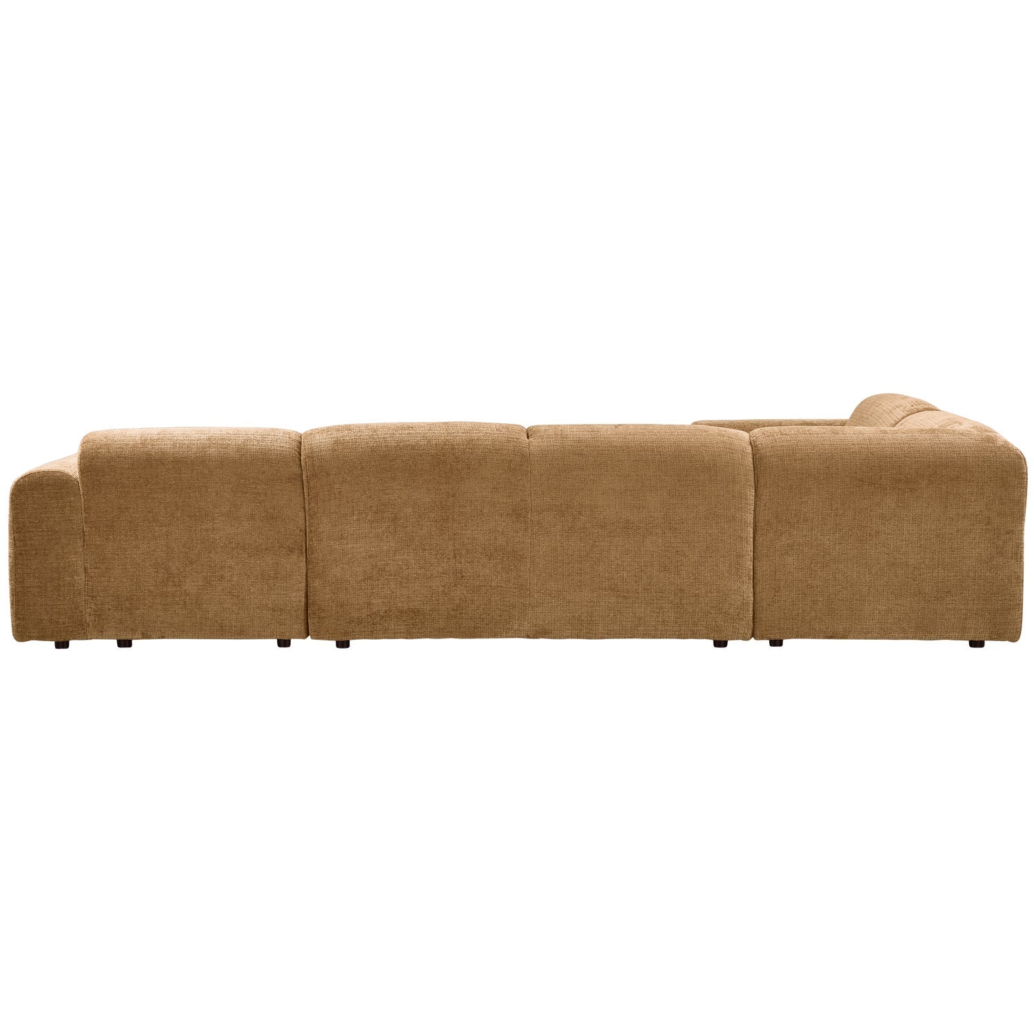 Panorama-Ecksofa links CLOUD honigfarben