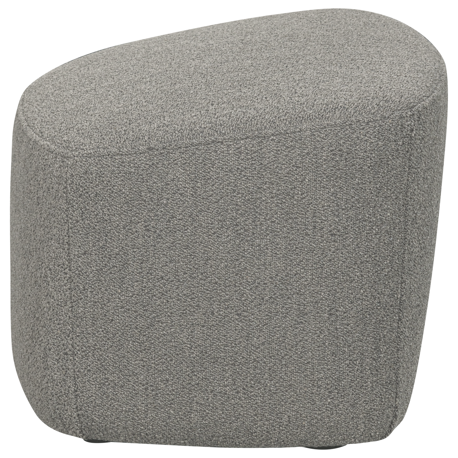 Puf LOFTY szary bouclé – Woood