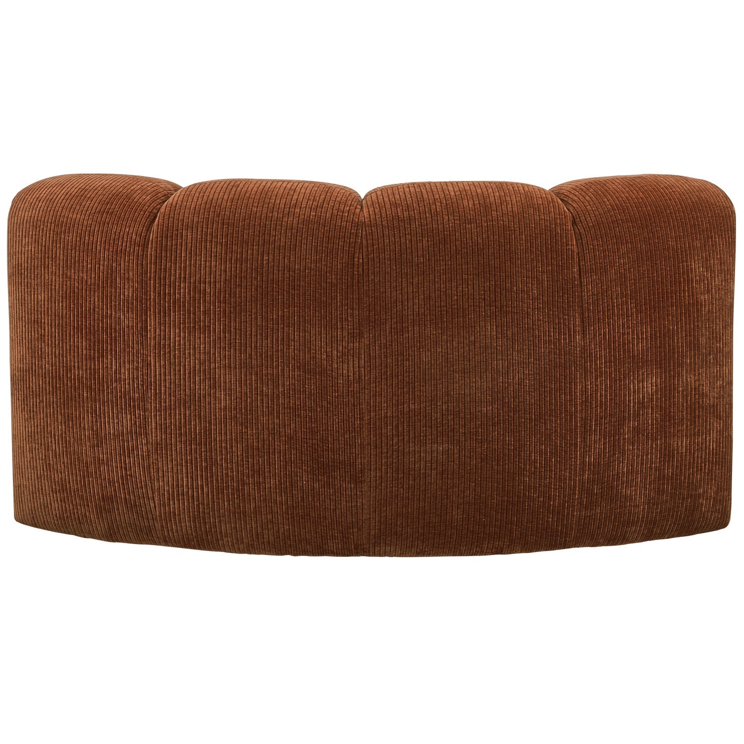 MOJO modular sofa - brown corduroy corner element
