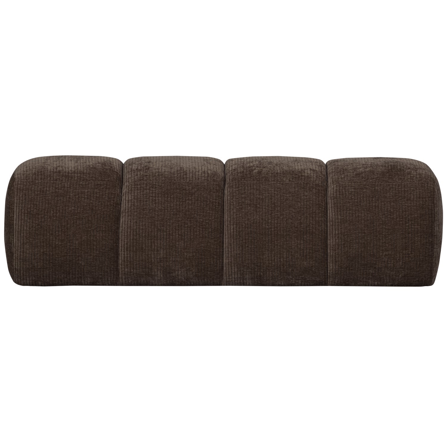 MOJO bench dark brown corduroy