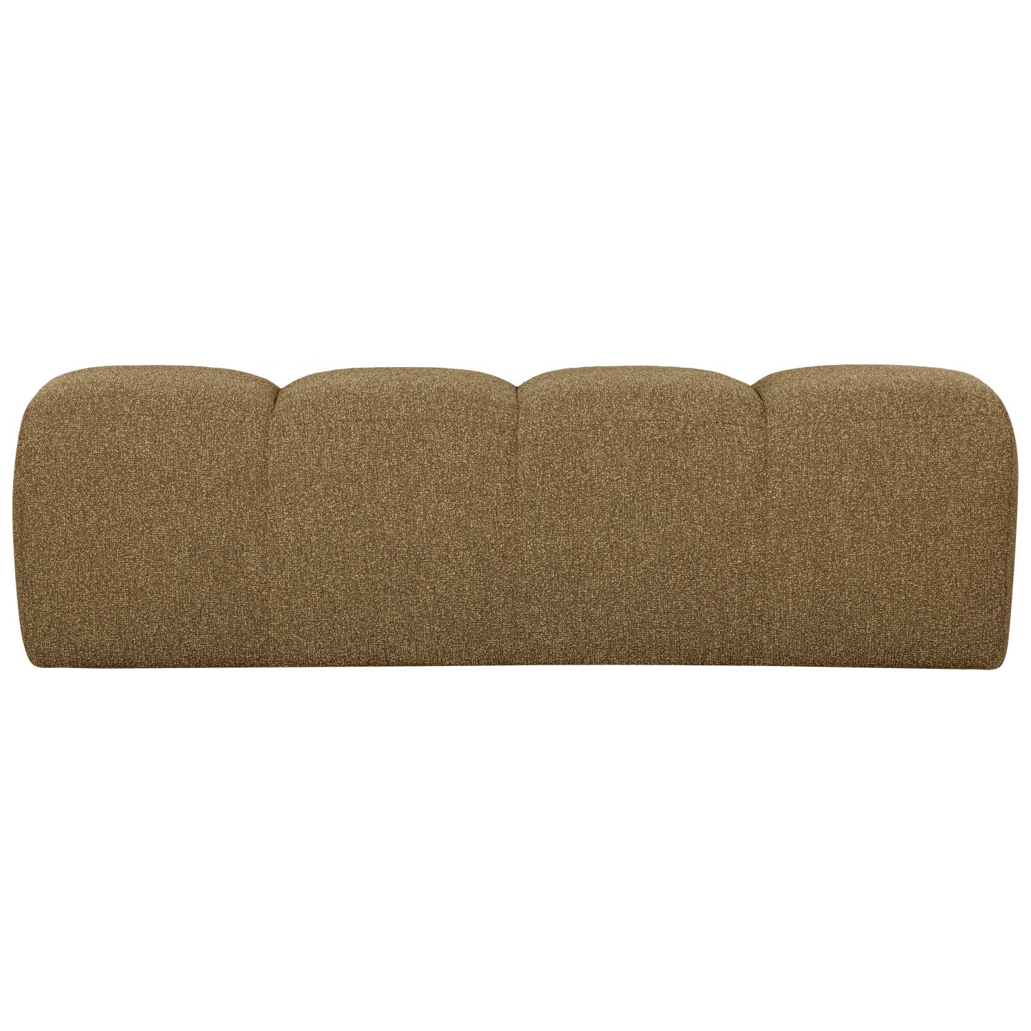 Bank MOJO dunkler Honig Bouclé