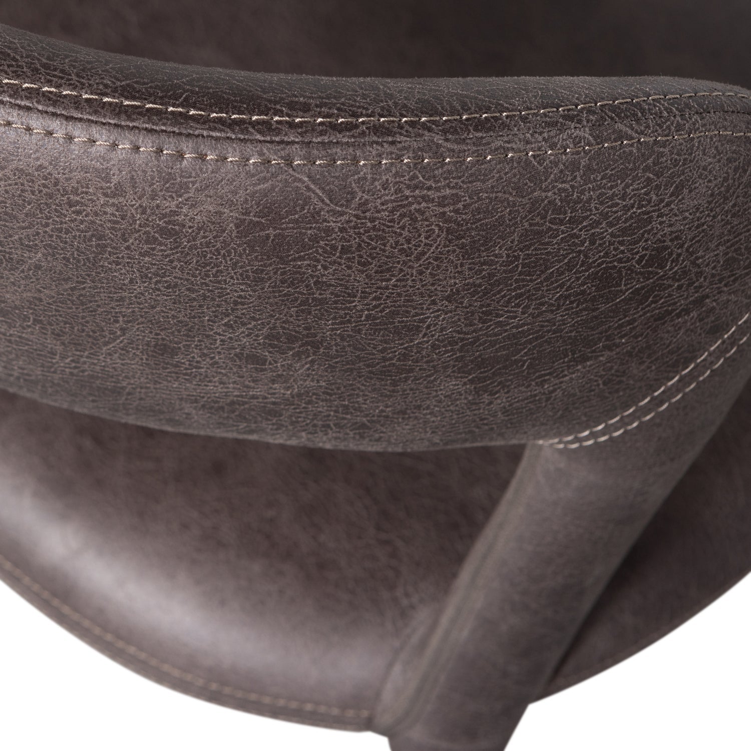 NOBLE Chair Dark Brown Eco-Leather