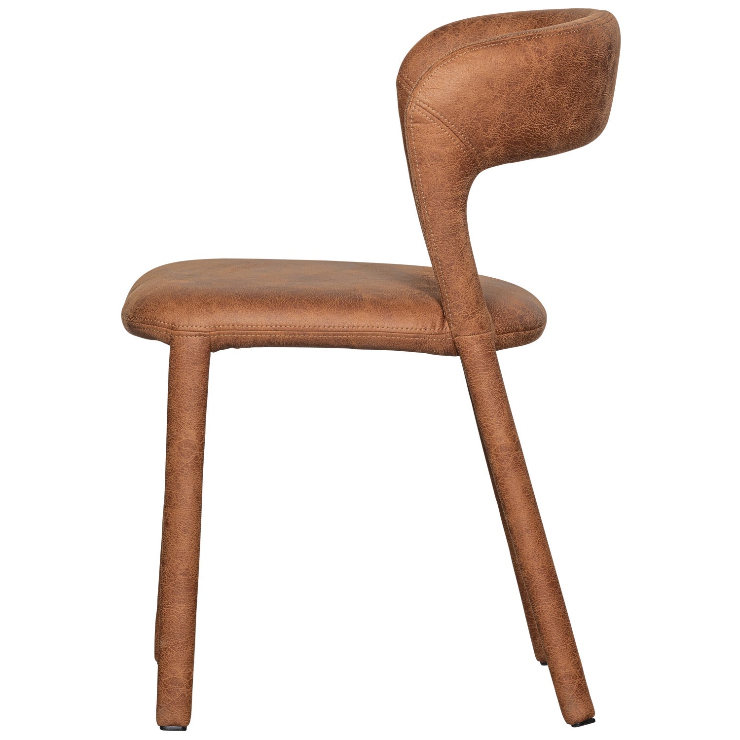 NOBLE Chair Light Brown Eco-Leather