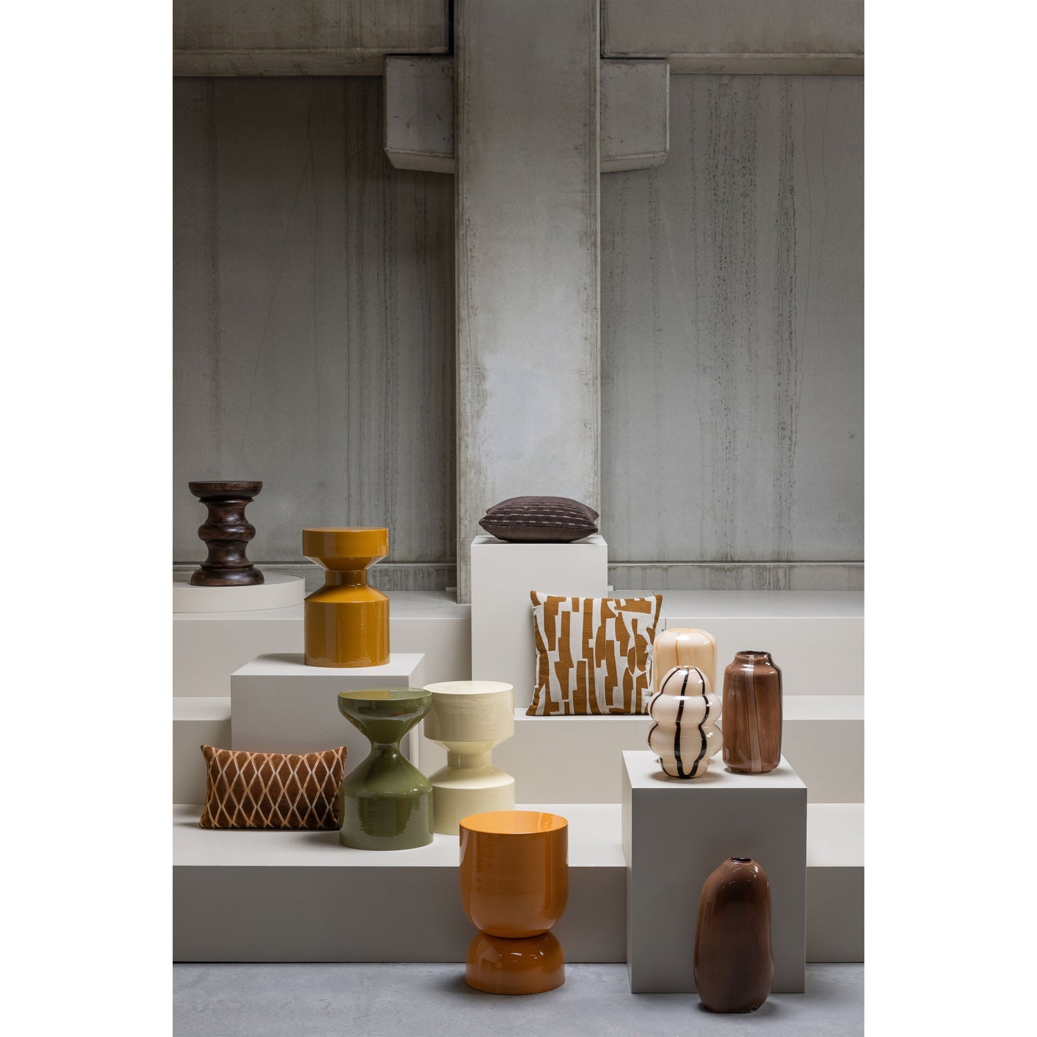 HEKLA orange side table