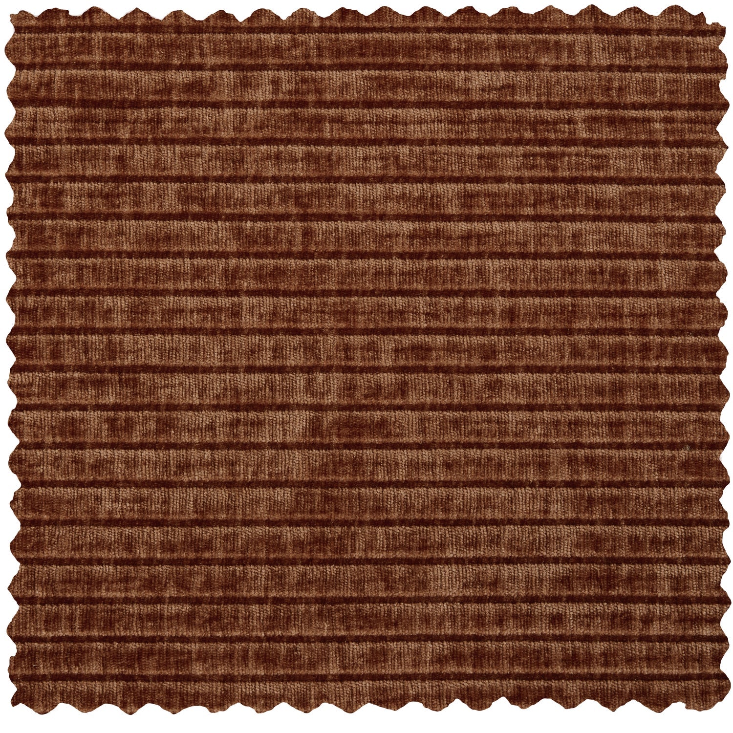 Right-facing modular corner sofa for 6 people MOJO rust brown corduroy