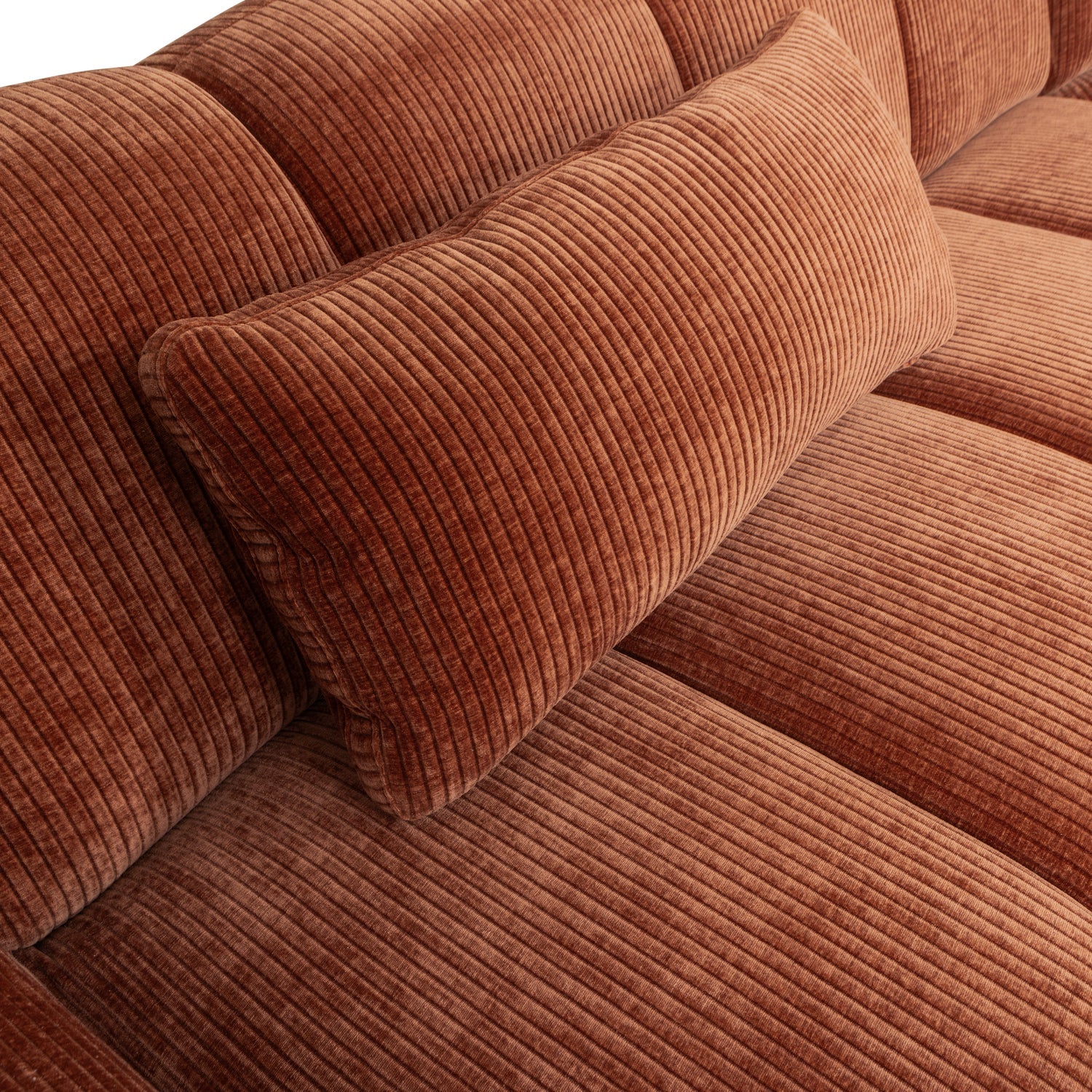 MOJO Cushion Brown Corduroy