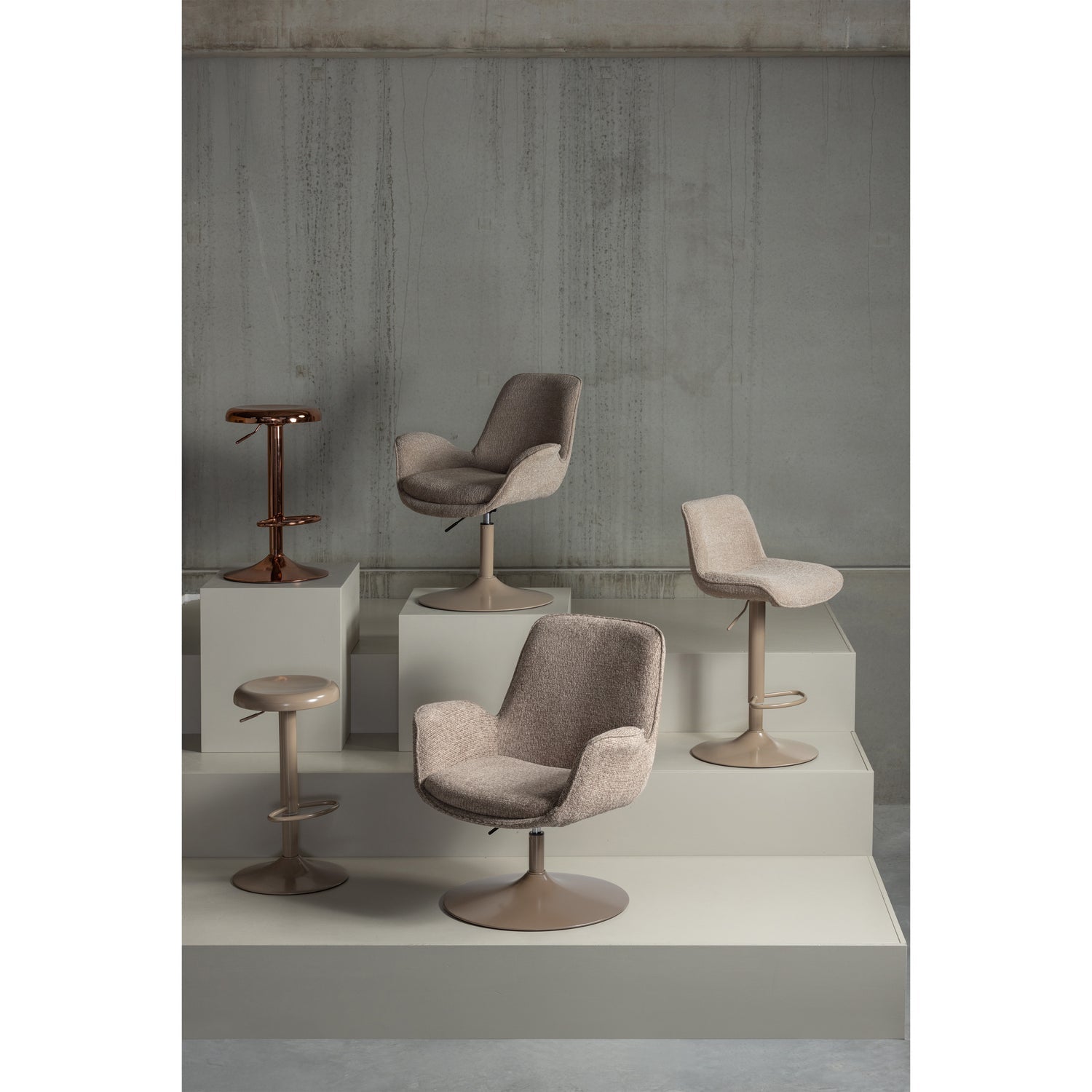 MARTEN sand armchair