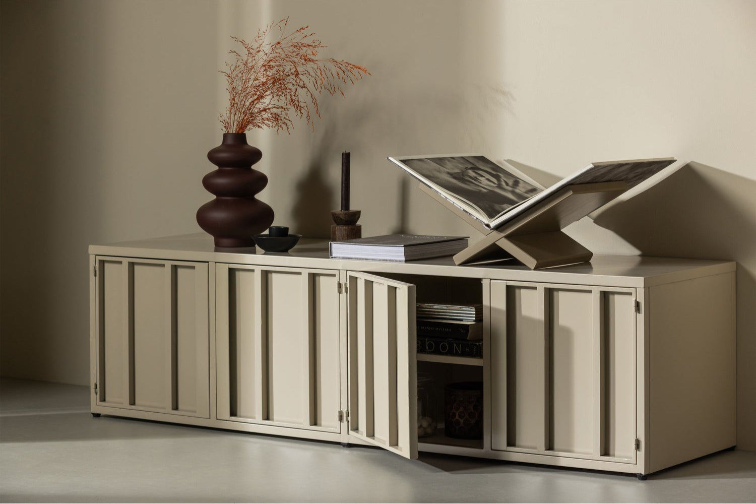 TV-Sideboard LEVEL sandfarben