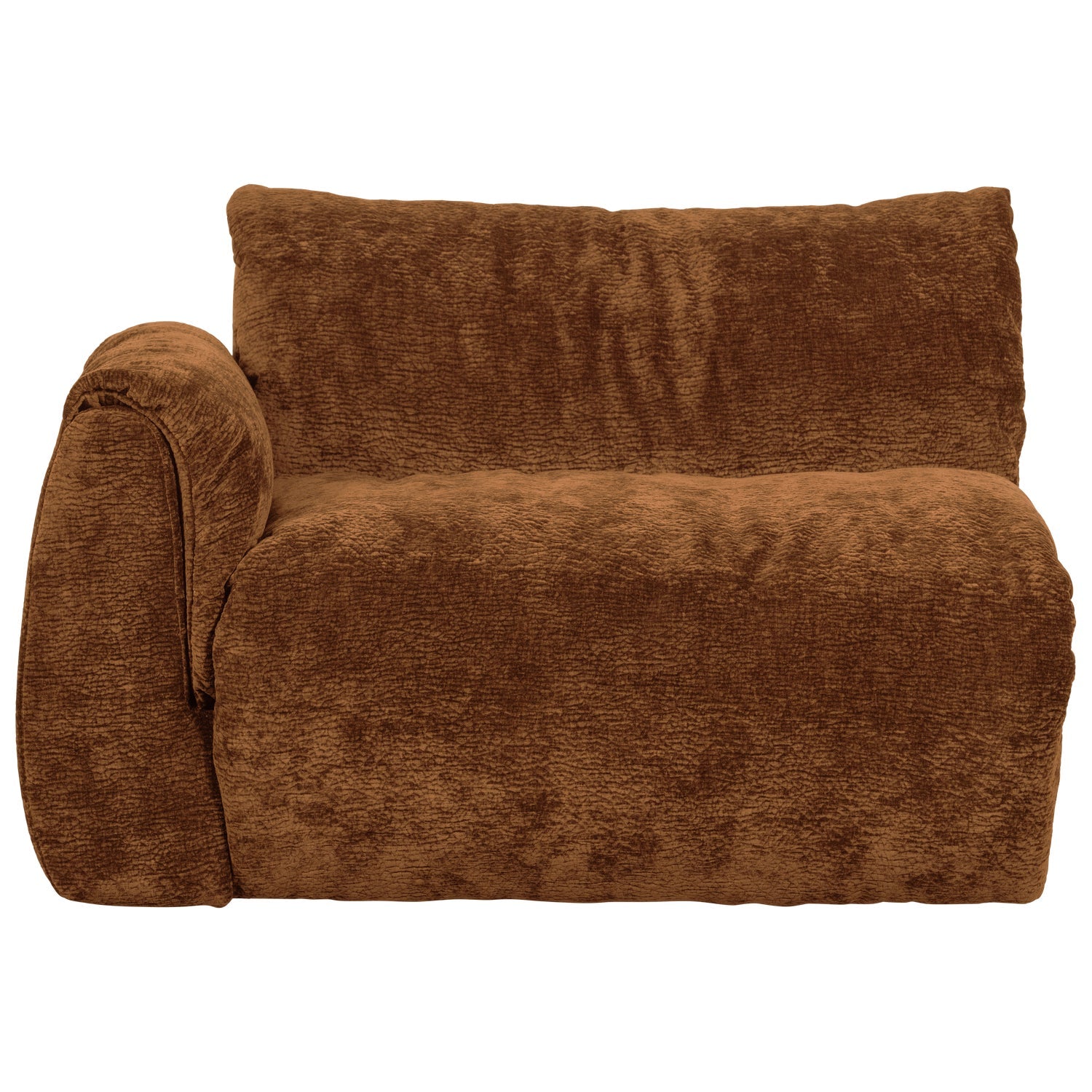 BAGGY 3D Modular Sofa - Left Element in Brown