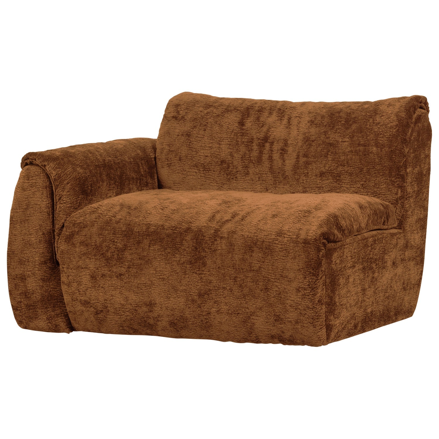 BAGGY 3D Modular Sofa - Left Element in Brown