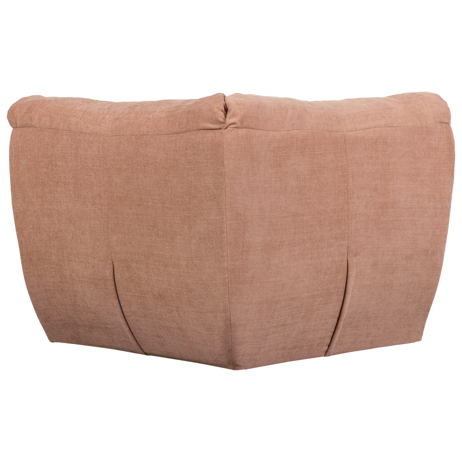 Modulares Sofa BAGGY - Eckelement in Rosa